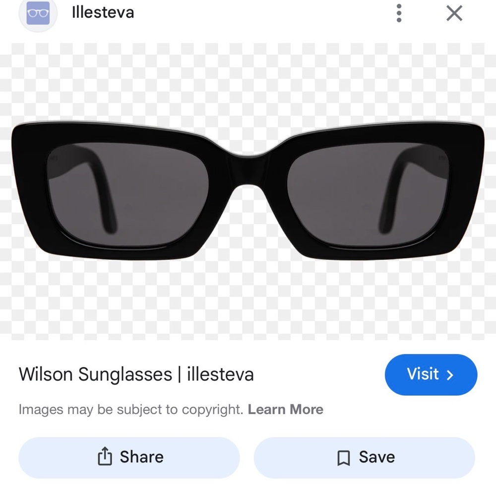 Illesteva Wilson Black Sunglasses